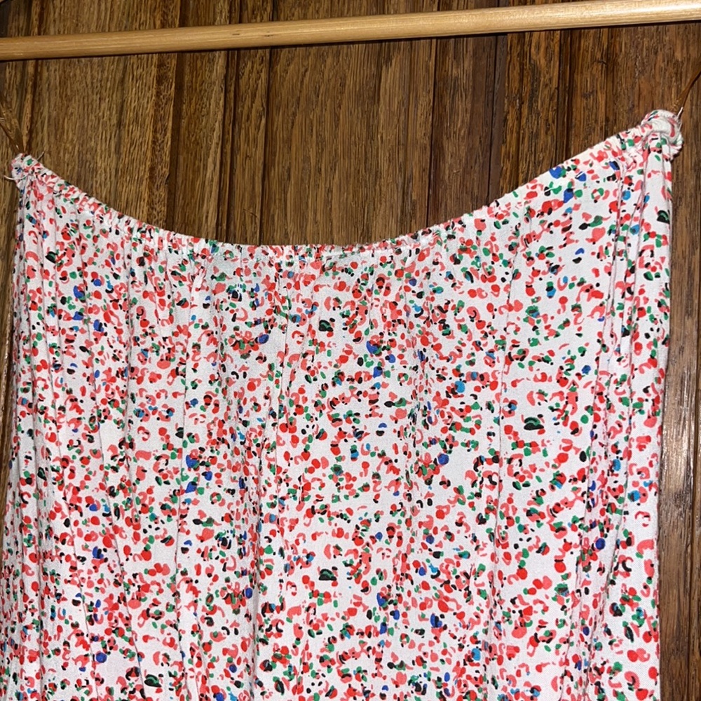 ZOA MULTICOLOR STRAPLESS ROMPER - Picture 10 of 12